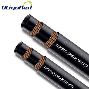 Hoge Treksterkte Textiel Koord Slijtvast Zand Blast Nr + Br Rubber Hoge Druk Flexibele Hydraulische Slang - Product Image 5