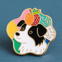Épinglette Anime Personnalisée, Mascotte de Dessin Animé, Épingles en Alliage de Zinc Émaillé Dur Rotatives, Logo Personnalisé, Cadeau pour Fans