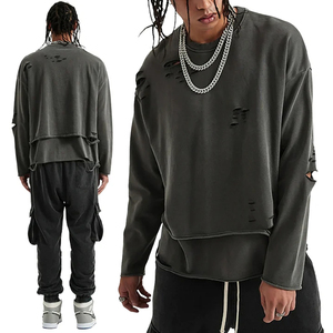Sweat-shirts et hoodies pour hommes Kingsen de haute qualité, personnalisés, brodés, lavés et vieillis, style vintage - Product Image 1