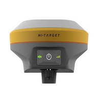 Hi Target V90 Plus Galileo/GLONASS IP68 Double fréquence GNSS RTK Base et Rover pour levés topographiques avec niveau électronique à bulle inclinable