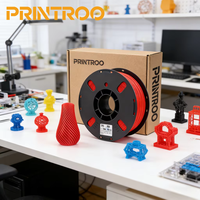 Filamen PRINTROO TPU90A 1kg Spool Mudah Dicetak, Anti-Lengkung, Anti-Macet, Berkualitas Tinggi, Multi-Warna untuk Pencetakan 3D