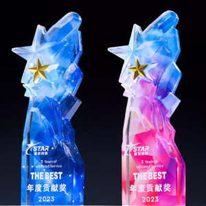 Trofeos de Cristal Grabados con Láser, Impresión Digital, Varios Tamaños, Premios, Conmemoraciones, Regalos Empresariales, Duraderos - Product Image 4
