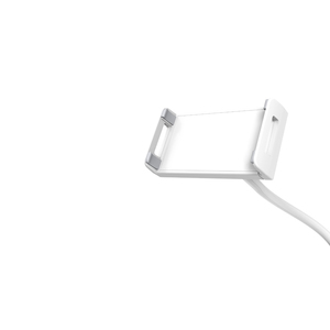 White KSC 430 <b>Tablet</b> Holder Flexible Neck Wall Mount <b>Stand</b> - Product Image 3