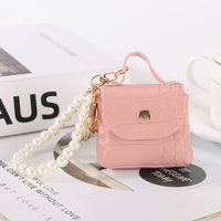 Porte-clés de voiture en cuir PU fait main, mini porte-clés de voyage, modèle 0324, vente en gros, directement de l'usine