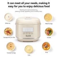 Cuisinière à riz électrique portable intelligente pour la maison, écran LED, 8 modes de cuisson, maintien au chaud 3D, cuve en acier inoxydable de qualité alimentaire, plastique