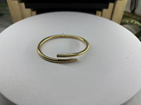 Bracelets élégants en or massif 18 carats certifié avec diamants pour femmes et hommes, bijoux de mode minimalistes de luxe pour mariage, idée cadeau parfaite