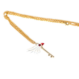 Anime Cardcaptor Sakura chim shapeshifting ma thuật Keychain kim loại mặt dây chuyền vòng chìa khóa Girls' ngày lễ Quà Tặng - Product Image 5