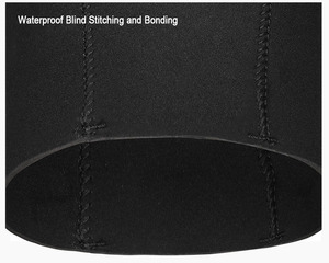 Capuche de <span class=keywords><strong>plongée</strong></span> 5 mm Super extensible en néoprène CR sablé avec capuchon thermique à éjection <span class=keywords><strong>d</strong></span>'air pour hommes et femmes Sports nautiques en eaux profondes W229 - Product Image 6