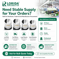 LORIDA Shenzhen 50V 220Uf 6.3*4 Composants passifs Smd High Ripple Low Esr Power Aluminium Lampe Uv Condensateur électrolytique