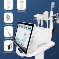 Nouvel analyseur intelligent 5-en-1 pour la détection du cuir chevelu et l'analyse cutanée, analyseur capillaire trispectral, dédié haute définition quatre-en-un
