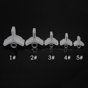 Housse de protection pour hameçons de pêche, bouclier blanc pour hameçons triples, pour la pêche aux leurres en eau douce, utilisation manuelle - Product Image 3