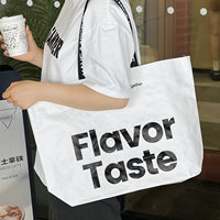 Bolsas Tejidas de PP con Diseño Personalizado, Tejidas a Mano con Impresión a Color Laminada, Ideales para Compras en Supermercados