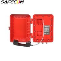 Téléphone antidéflagrant pour environnements dangereux IP66, fabricant chinois, certifié ATEX, IP SIP, industriel, mural, Atex
