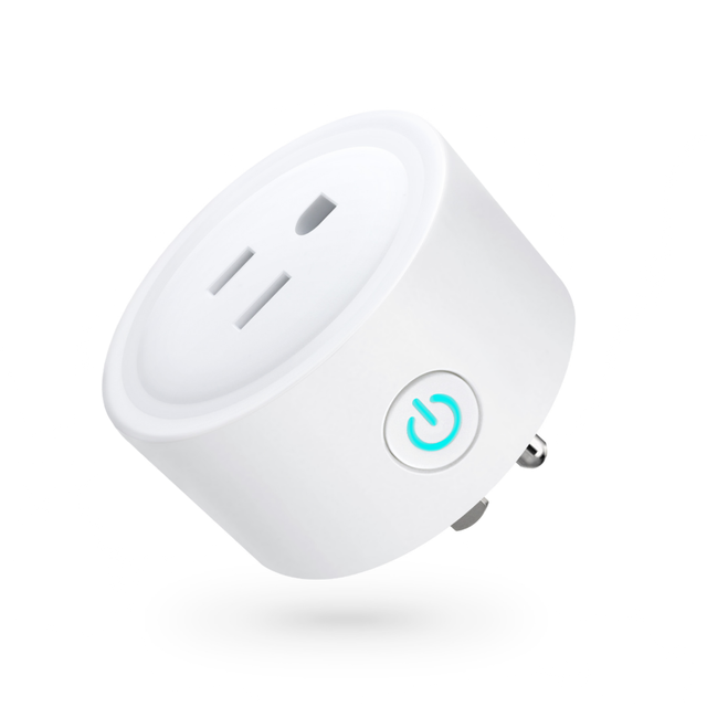 WiFi US/EU Plug with Socket Smart Home Power Adapter 1 Outlet 10A/16A/20A Alexa Google Home ABS Remote Control Timer IP21 240V