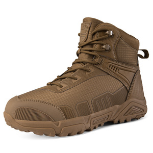DSF49 AS33 Khaki Tactical <b>Hiking</b> <b>Boots</b> Nylon Waterproof All Seasons Outdoor <b>Boot</b> - Product Image 4