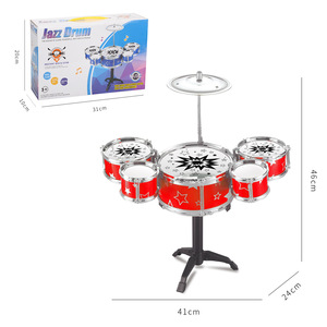 Wholesale Music Jazz Drum Five Drum Set <b>Instrument</b> Toys Orff Children's Percussion <b>Instrument</b> Toys - Product Image 6