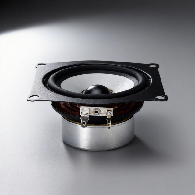 3.5 Inch 104mm 8 6W Full Range Speaker 85dB Sensitivity 80Hz-20kHz Dual Magnet Structure Flush Mount
