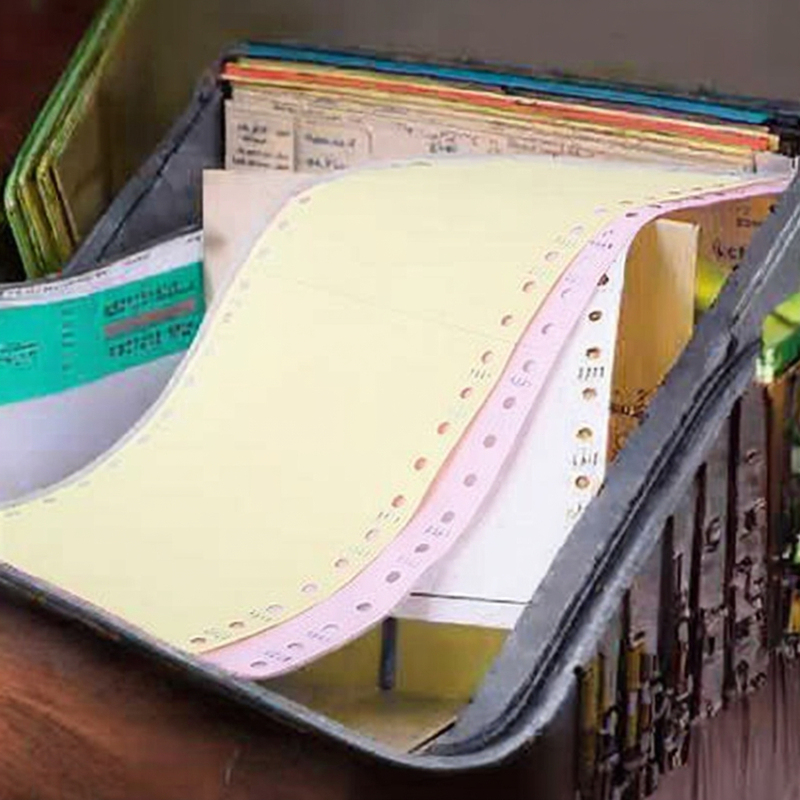 Letter Size Continuous Carbonless Computer Paper
