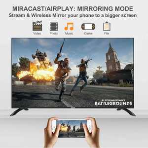 อะแดปเตอร์2025แสดงผลแบบไร้สาย WiFi 1080P HD รองรับ <span class=keywords><strong>Miracast</strong></span> AirPlay DLNA สำหรับทีวีสติ๊กแปลงวิดีโอ - Product Image 4
