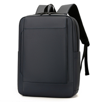 Sac à dos pour ordinateur portable imperméable, sacs à dos pour ordinateur portable, sac à dos de voyage, sac d'affaires de couleur unie, sac de sport décontracté, sac d'étudiant