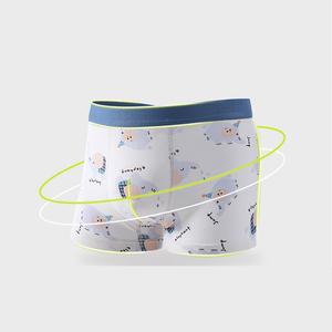 Calzoncillos bóxer transpirables de algodón a la moda para niños con dibujos animados personalizados al por mayor - Product Image 3