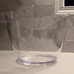 Personnalisé KTV Bar Party Ovale Forme Led De Luxe Clignotant Vin bière tequila Vodka Whisky champagne Clignotant Led Seau À Glace - Product Image 5