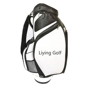 OEM <span class=keywords><strong>Promotion</strong></span> <span class=keywords><strong>Golf</strong></span> Vente en gros <span class=keywords><strong>de</strong></span> voiturette <span class=keywords><strong>de</strong></span> <span class=keywords><strong>golf</strong></span> <span class=keywords><strong>Sac</strong></span> en cuir <span class=keywords><strong>de</strong></span> qualité personnalisé 14 voies Ghost Stitch <span class=keywords><strong>Sac</strong></span> <span class=keywords><strong>de</strong></span> <span class=keywords><strong>golf</strong></span> léger - Product Image 1