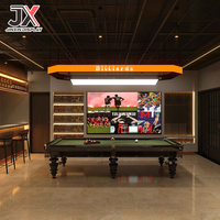 Solution de conception personnalisée pour complexe de divertissement de pub et restaurant, comptoir de bar de luxe, meubles de vitrine commerciale complète pour magasin