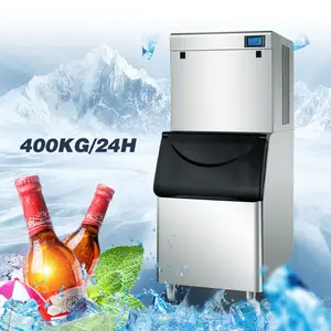 Wholesale Price 880LBS 400kg Ice Cube Makers Machine Factory Price Stand Alone Ice Maker Machine on sale