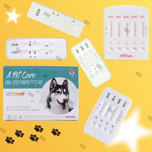 ISO 승인 수의학 용품 개 디스템퍼 항원/파보/코로나/Giardia CDV/CPV/CCV/Gia 빠른 테스트 키트 개 뜨거운 판매 - Product Image 5
