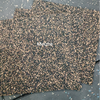 500 700kg/m3 sous-couche en caoutchouc de liège écologique imperméable sous-couche en caoutchouc naturel tapis de sol pour bâtiment d'hôtel matériau insonorisé