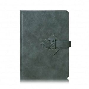 A5 New Design Diary Hardcover PVC Planner Printed <b>Journal</b> Multifunction Agenda with PU Strap Closure Gift - Product Image 4