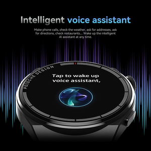 Montre connectée 1,48 pouces grand écran <span class=keywords><strong>Wearfit</strong></span> <span class=keywords><strong>Pro</strong></span> App Assistant vocal Chargeur sans fil Montre connectée pour hommes Montres connectées - Product Image 5
