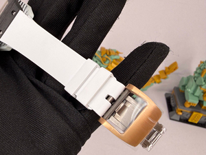2026 New Trendy High Quality <b>Watch</b> Carbon Fiber Case <b>Rubber</b> Strap Unisex <b>Watch</b> Business Mechanical <b>Watch</b> - Product Image 5