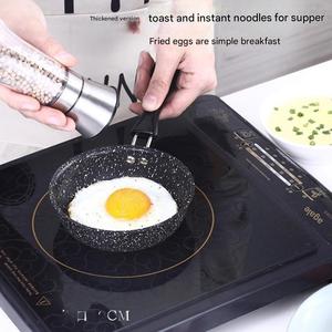 Nhà Máy Bán Hàng Trực Tiếp Tùy Chỉnh Nhôm Hàn Quốc Nhà Bếp Nấu Ăn Chảo Pan Chất Lượng Cao Không Dính Fry Chảo Với Glass Nắp - Product Image 4