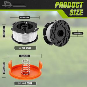 Bobine di Ricambio per Decespugliatore AF-100 per Black Decker, Vendita all'Ingrosso - Product Image 3