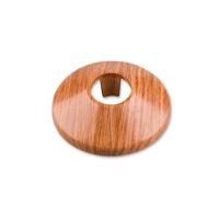 Anneau décoratif en plastique de 15mm personnalisable en usine pour accessoire de meubles de manchon de tuyau circulaire de radiateur