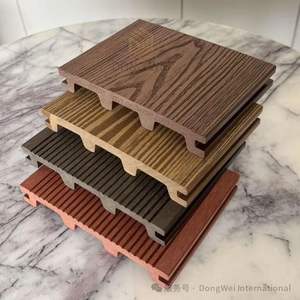 Panneau antidérapant en WPC à grain de bois personnalisé de 6 pieds pour la décoration de la villa, du jardin et des allées avec service de modélisation 3D - Product Image 2