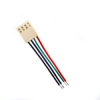 KF2510 30CM 26AWG Kabel Terminal Blok Kabel 2/3/4/5/6/7/8/10P Konektor Kabel