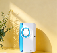 Système de sonnette sans fil intelligent LUCKARM D8205 - Design moderne, portée de 100 m, 32 mélodies, faible consommation pour grandes maisons/bureaux/immobilisés multi-appartements