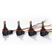 Ampoule LED H11 36W à large plage de tension DC12V-24V, couleurs personnalisées, haute luminosité, remplacement pour camion, vente en gros usine WTTG, garantie 1 an