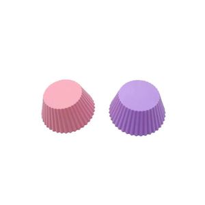 Moldes Redondos de Silicona para Muffins de 7 cm - Moldes para Hornear de Silicona de Grado Alimenticio, Resistentes al Calor -40°C ℃   hasta 230 ℃   Antiadherente y Fácil de Desmoldar - Product Image 3