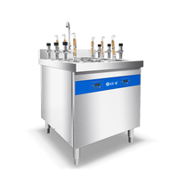 Pompe de cuisson de nouilles Ramen électrique de comptoir de restaurant automatique au micro-ondes