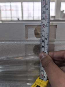 Puerta interior Prehung <span class=keywords><strong>de</strong></span> 96 ", 2 paneles, puerta <span class=keywords><strong>de</strong></span> roble macizo <span class=keywords><strong>blanco</strong></span>, <span class=keywords><strong>puertas</strong></span> interiores <span class=keywords><strong>de</strong></span> MDF con marco - Product Image 6