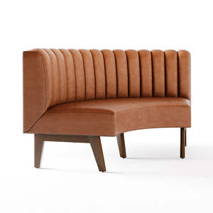 كشك أثاث للمطاعم حديث حسب الطلب فاخر خفيف من المصنع ، كشك - Product Image 4