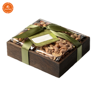 Boîte d'écrous secs personnalisés, 50 pièces, pour fruits secs mixtes, support de plateau, emballage d'écrous secs