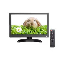 Mini portátil de 11 pulgadas, entrada AV VGA, Monitor LCD, tipo de Panel IPS para Vista trasera de coche, autobús, camión, pantalla de vídeo, pantalla de escritorio