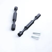 Chevilles de vin personnalisées en usine goupille de casier à vin fixée au mur profond porte-bouteille de vin simple droit pièces en aluminium CNC usinage CNC
