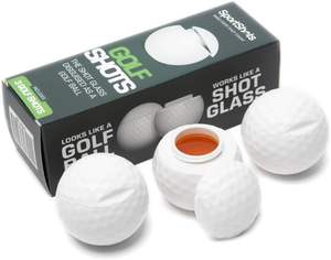 Hot Sell <b>Golf</b> Shots <b>Golf</b> <b>Ball</b> Shaped Shot Glass 3 Pack <b>Novelty</b> Party Drinkware - Product Image 1