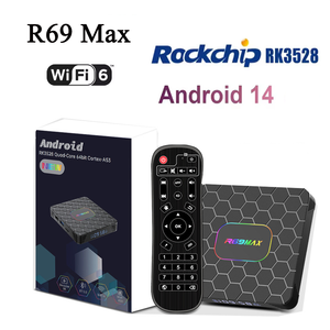 Nuevo TV Box Android R69Max 2026, Rockchip RK3528, Android 14, 4GB, 32/64GB ROM, WiFi 6, BT 5.0, Reproductor Multimedia Inteligente Dual 8K Ultra HD - Product Image 1